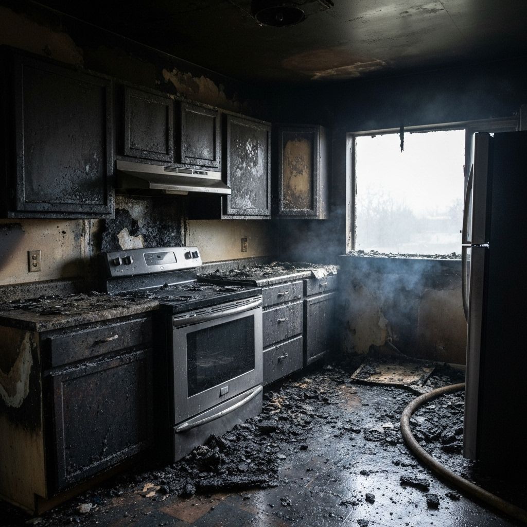 Fire damage restoration St. Anthony Minnesota